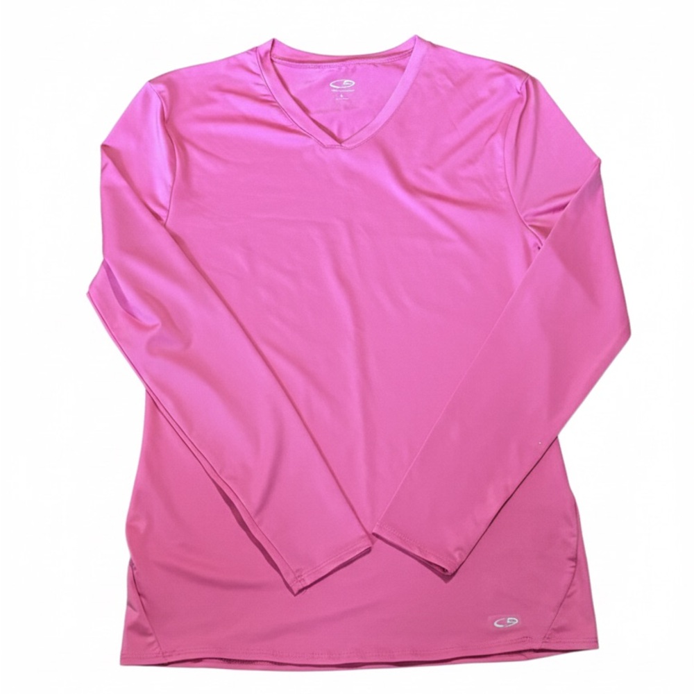C9 by Champion Women’s Long Sleeve Active Tee - Pink - Size L